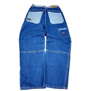 Vintage Y2K Bugle Boy Jeans Men 32x32 Wide Leg Carpenter Baggy Y2K Hip Hop Skate